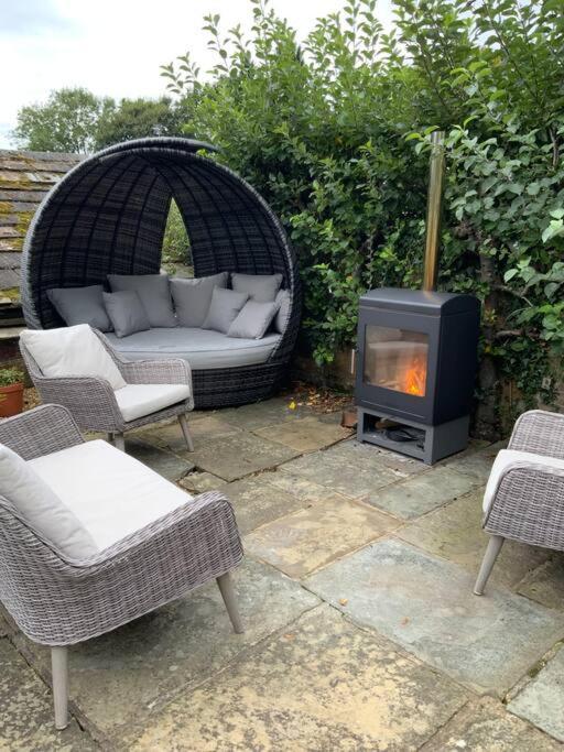 Luxury Barn Conversion At Rudding Harrogate Buitenkant foto